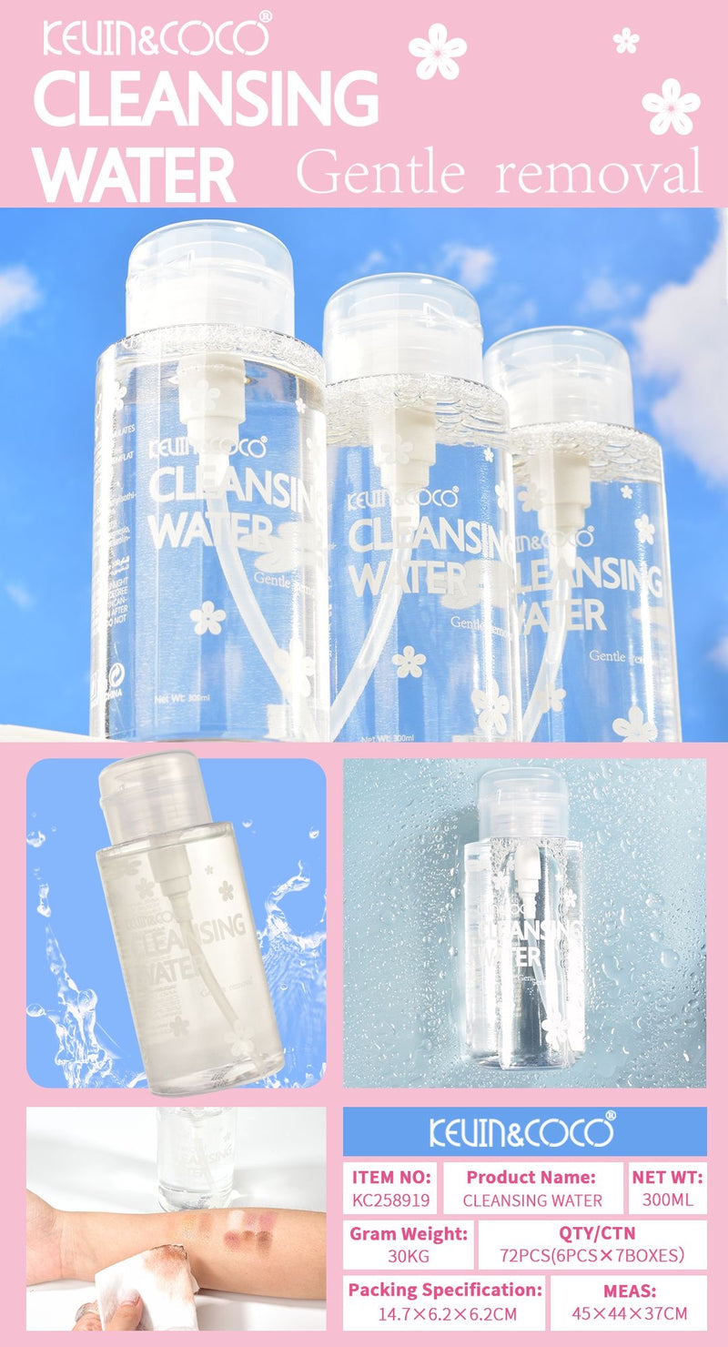 Load image into Gallery viewer, Skincare-Kevin&amp;Coco Cleansing Water KC248919 ($2.25 each, 6pc bulk)
