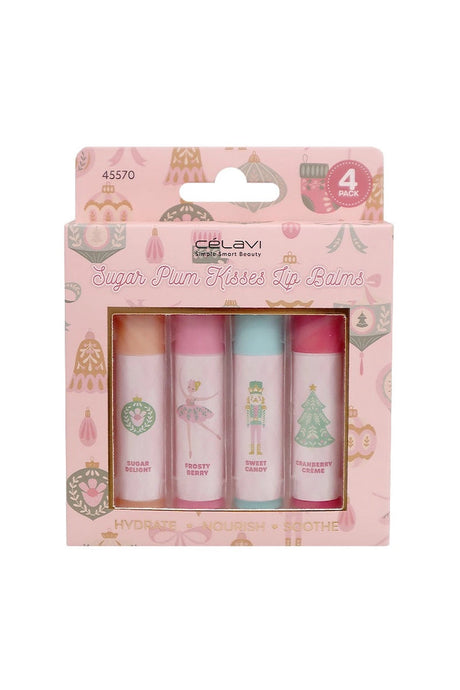 Lips- Celavi Sugar Plum Kisses Lip Balms 45570 (12pc bundle,$2 each)