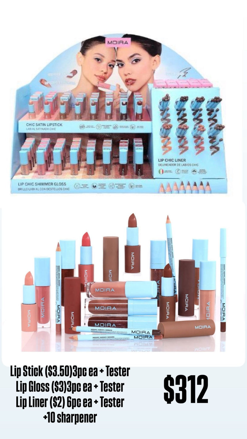 Load image into Gallery viewer, Lips-Moira Lip Chic Collection (96 pc display)
