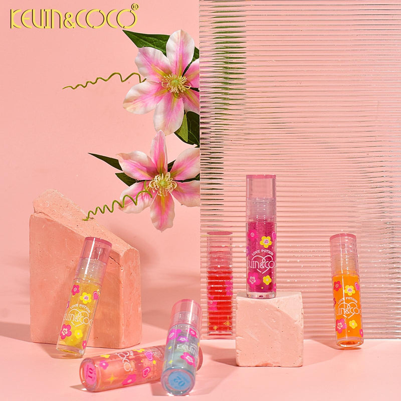 Load image into Gallery viewer, Lips-Kevin&amp;Coco Bloom Magic Lip Oil KC245819 ($1 each, 24pc display)
