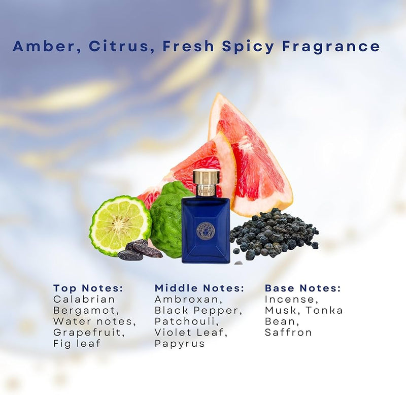 Load image into Gallery viewer, Perfume Set- Dylan Blue By Versace Eau De Toilette  -100% Authentic
