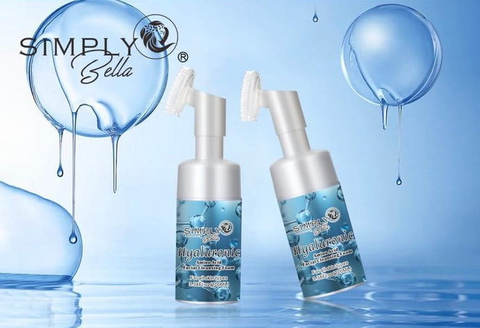 Skincare- Simply Bella Amino Acid Facial Cleansing Foam Hyaluronic FC-1015 (4pc bundle, $3.25 each)
