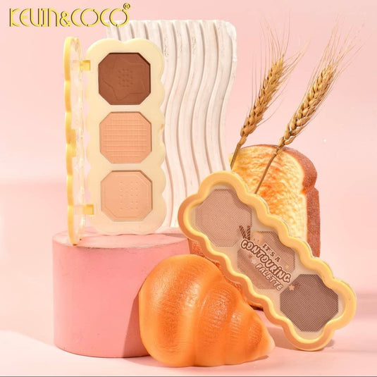 Face-Kevin&Coco Caramel Bakery Series It’s A Contouring Palette KC248049 ($2 each, 12pcs display)