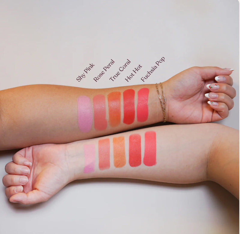 Load image into Gallery viewer, Face- Kara Blush N’ Beam Highlight &amp; Blush Stick F5-17-D (30pc display, $4.25 each)

