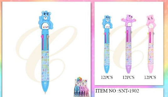 Novelties-Cute Bears Multicolor Pen SNT-1902 (36pc box)