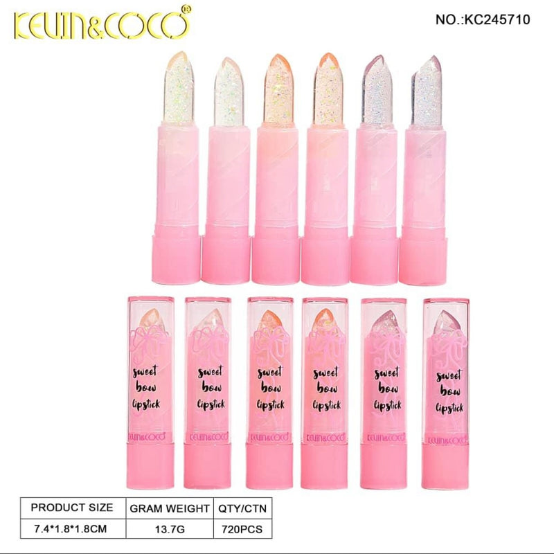 Load image into Gallery viewer, Lips-Kevin&amp;Coco Sweet Bow Lipstick KC245710 ($1.25 each, 24pcs display)
