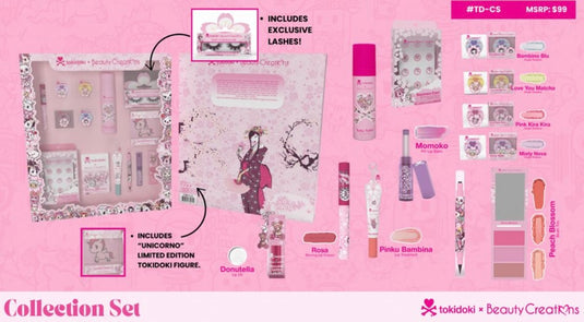 Novelties-Beauty Creations x Tokidoki PR Collection Set