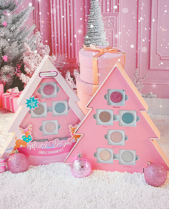 Eyes-Beauty Creations OH Deer Merry & Bright Single Shadow Set  #BCRC-SSS  (2pc Bulk, $14 each)