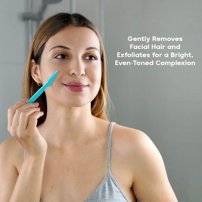 Load image into Gallery viewer, Face-Adoro Dermaplaning Facial Razor No.2103 ($0.26 each, 72pc Jar)
