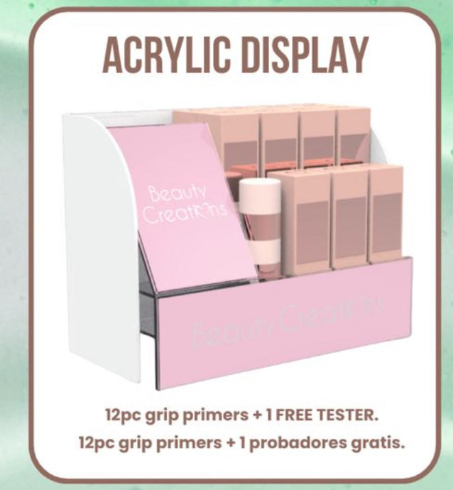 *PRE ORDER* Beauty Creations Flawless Stay Grip Primer DISPLAY (12pc Display , $4.75 each)
