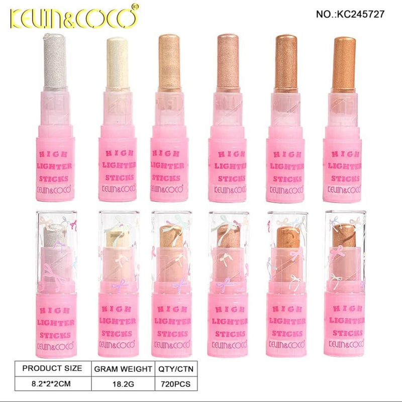 Load image into Gallery viewer, Face-Kevin&amp;Coco Highlighter Sticks KC245727 (18pcs display)
