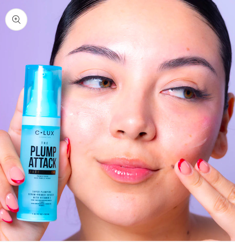 Load image into Gallery viewer, Face- Clux The Plump Attack Face Primer Display (12pc display, $3 each)
