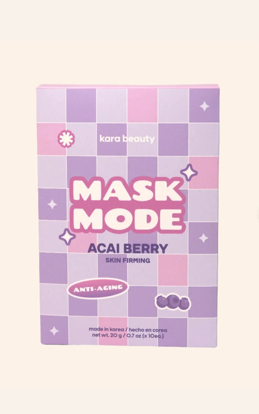 Skincare- Kara Beauty Mask Mode AÇAÍ BERRY F4-23-2-1OP(10pc box)