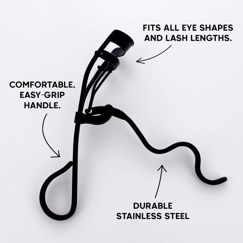 Load image into Gallery viewer, Eyes—Adoro Volumizing &amp; Lifting Eyelash Curler Easy To Hold Black and Rose Gold No.1206 ($0.92 each, 12pcs bulk)

