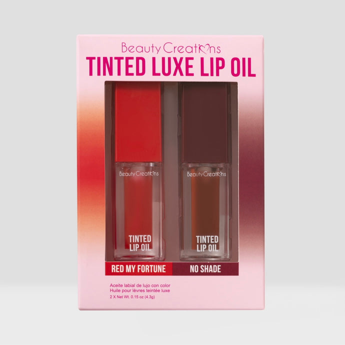 Lips-Beauty Creations Tinted Luxe Lip Oil #TLXLSET1 ($6 each, 4pc bundle)