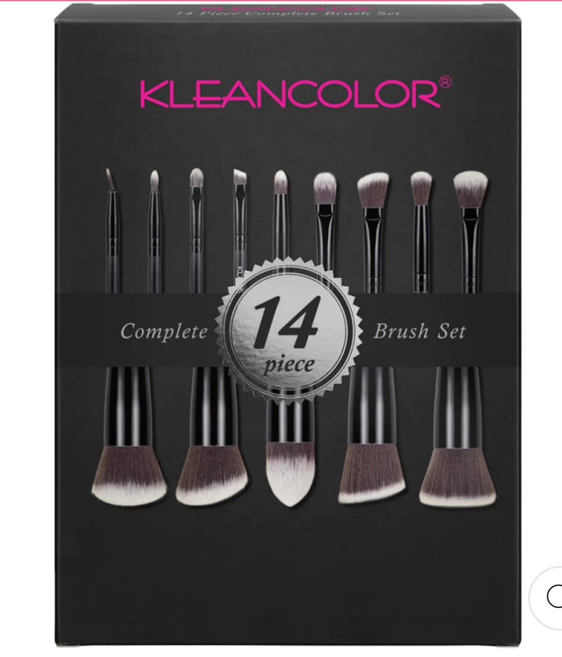 Load image into Gallery viewer, Brush-Kleancolor 14pc Complete Brush Set CBS11 (3pc bulk, $10 each)
