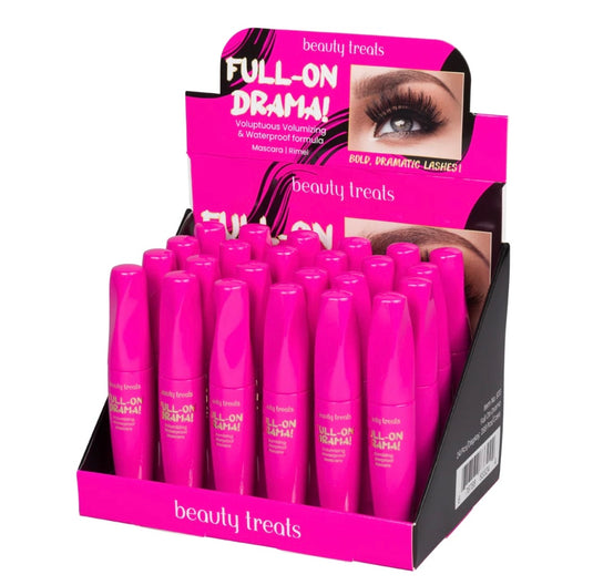 Eyes-Beauty Treats Full-On Drama Volumizing Waterproof Mascara #833 ($1.37 each, 24pc display)