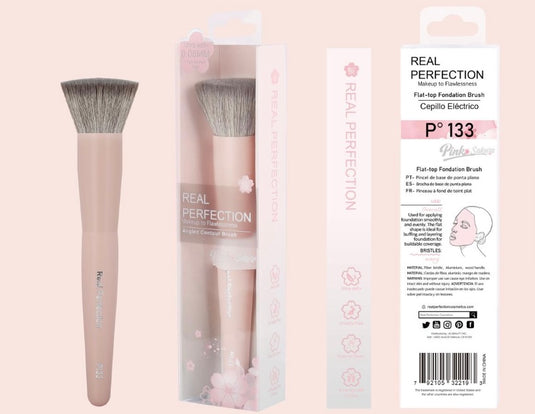 Brushes-Real Perfection Flat-Top Foundation Brush P133 ($2.25 each, 6pc bundle)