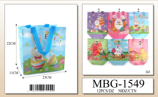 Accessories-Easter Egg Gift Bag MBG-1549 (12pcs pack)