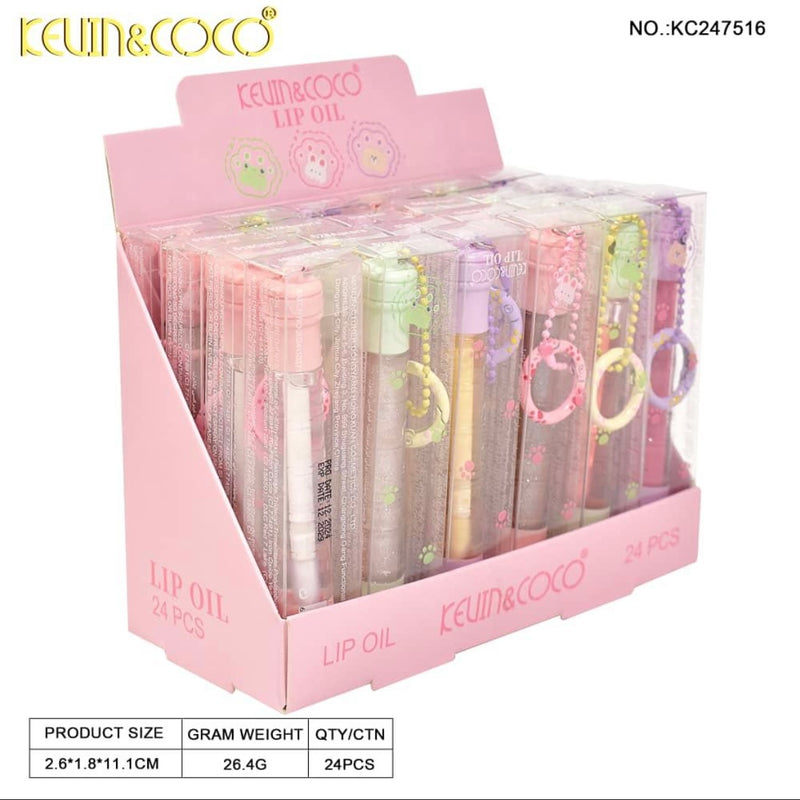 Load image into Gallery viewer, Lips-Kevin&amp;Coco Lip Oil KC247516 ($1 each, 24pcs display)

