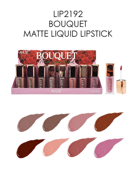 Lips- Amuse Bouquet Matte liquid lipstick LIP2192 (24pc display)