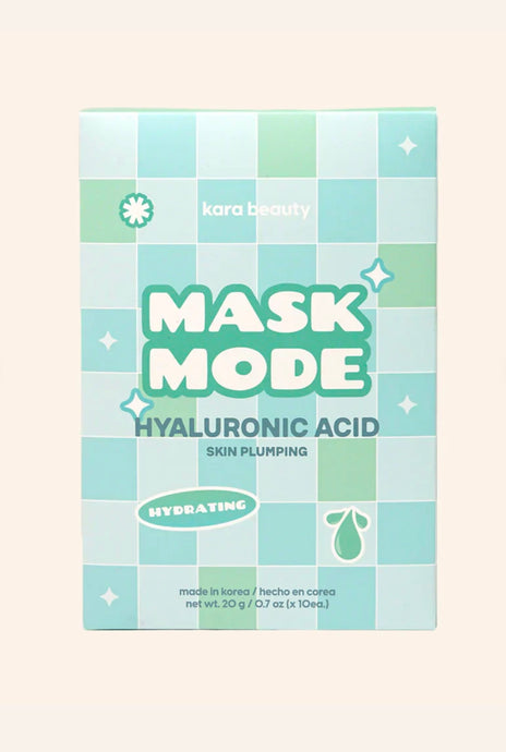 Skincare- Kara Beauty Mask Mode HYALURONIC ACID F4-23-4-1OP (10pc box)