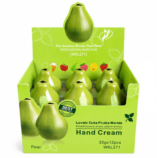 Skincare-Lovely Cute Fruit World Pear Hand Cream WKL271 ($1.54 each, 12pc display)