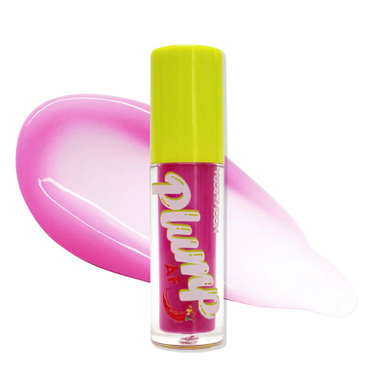 Lips-NOONBORA Plump AF’ Chilli Lip Gloss 6shades, 4pcs/Color  No.25005 ($1.63 each, 24pc display)