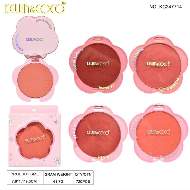 Load image into Gallery viewer, Face-Kevin&amp;Coco Sweet Flower Blush KC247714 (12pcs display)
