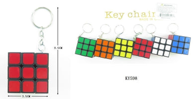 Accessories- Magic Cube keychain KY598 (12pc pack)