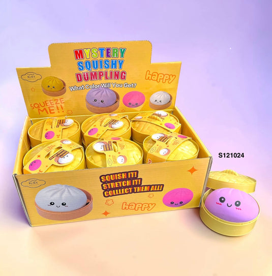 Accessories-Mystery Squishy Dumpling S121024 (12pc pack)