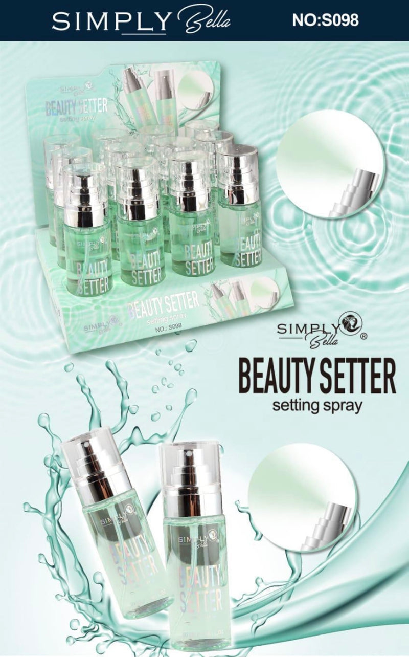 Load image into Gallery viewer, Face-Simply Bella Beauty Setter Setting Spray S098 ($3 each, 12pc display)
