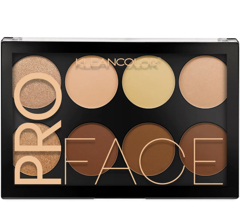 Load image into Gallery viewer, FACE- Kleancolor Pro Face Conceal Highlight Contour Powder palette BH1518 (4pc bundle, $4.50 each)
