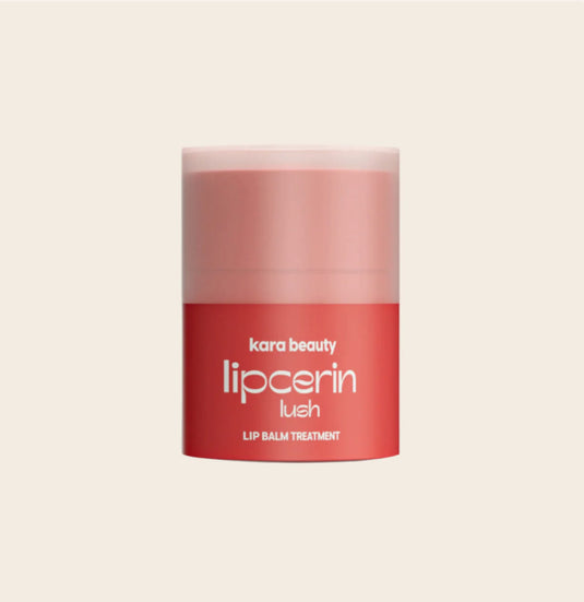 Lips- Kara Lipcerin Lush Lip Balm Treatment Peachy Kween SC4-007-2 (3pc bundle, $4.25 each)