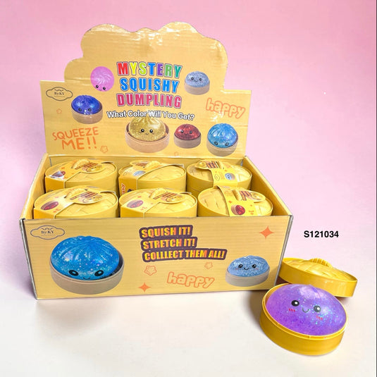 Accessories-Glitter Mystery Squishy Dumpling  S121034 (12pc pack)