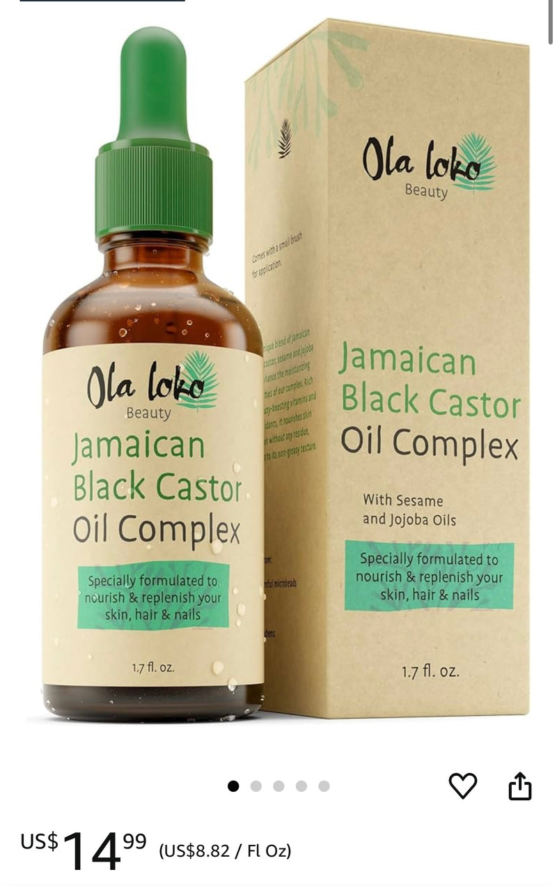 Load image into Gallery viewer, Skincare-Ola Loko Beauty Jamaican Black Castor Oil Complex ($3.50 each, 4pcs bundle)
