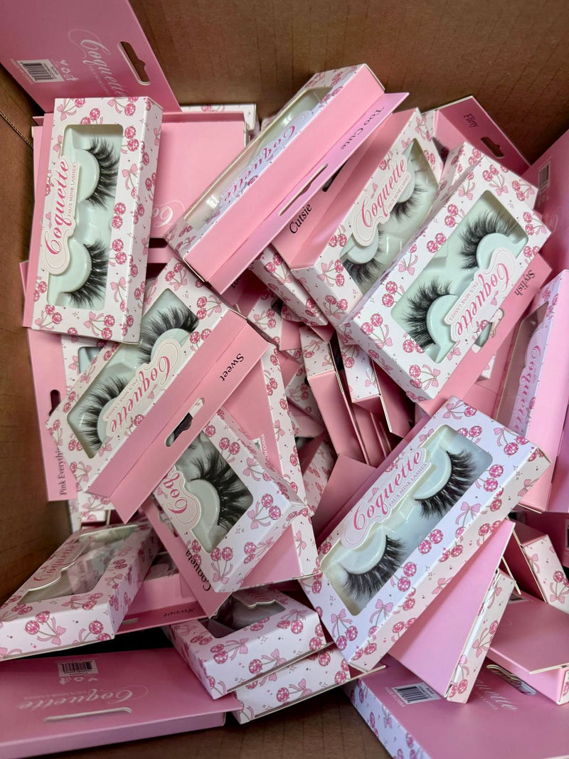 Load image into Gallery viewer, Eyes-Coquette Faux Mink Lash Mystery Box ($1 each, 100pcs bundle)
