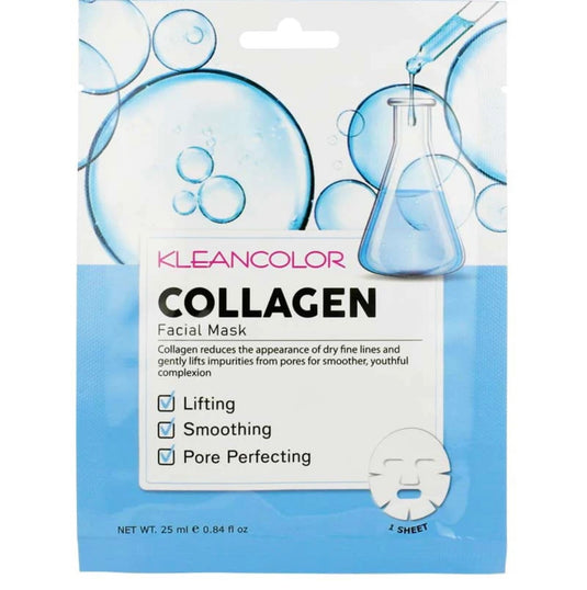 Skincare- Kleancolor Face Sheets Collagen FM421 (12pc Box)