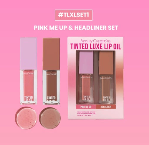 Load image into Gallery viewer, Lips-Beauty Creations Tinted Luxe Lip Oil #TLXLSET2($6 each, 4pc bundle)
