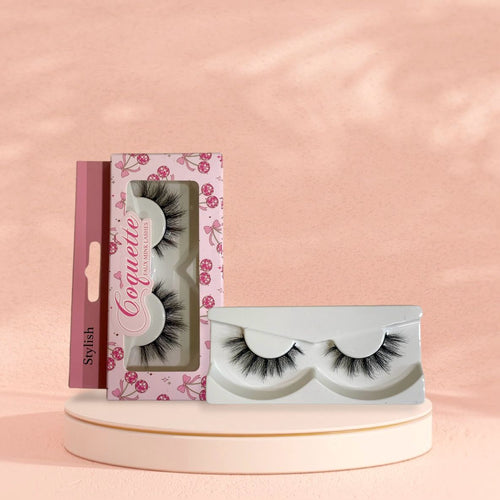 Eyes-Coquette Faux Mink Lashes Stylish #CQT12(1.25 each, 12pcs bulk)