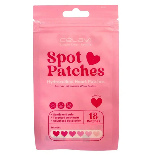 Skincare-Celavi Everyday 18 Acne Patches Heart AP015 (12pc bulk)
