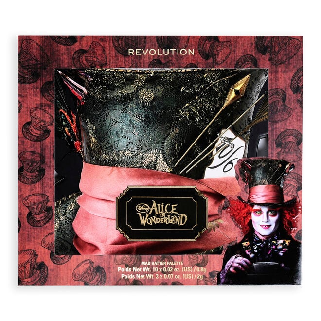 Load image into Gallery viewer, Eyes-Revolution Beauty Alice In Wonderland Mad Hatter Eyeshadow Palette ($3 each, 4pcs bulk)
