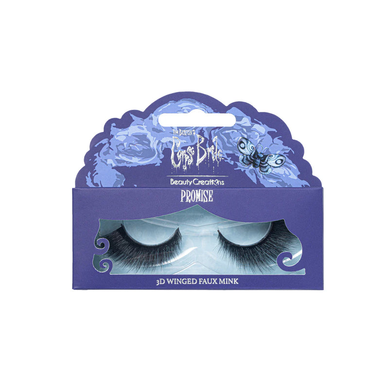 Load image into Gallery viewer, Eyes- Beauty Creations Corpse Bride Promise 3D Winged Faux Mink Lash BCCB-LASH (4pc bundle, $3.50 each)
