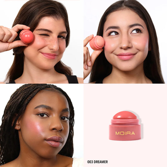 Face- Moira Soft Blush Balm Dreamer SBB003 (3pc bundle, $3 each)