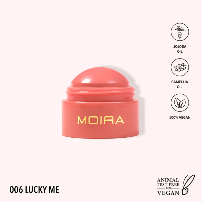 Face- Moira Soft Blush Balm Lucky Me SBB006 (3pc bundle, $3 each)