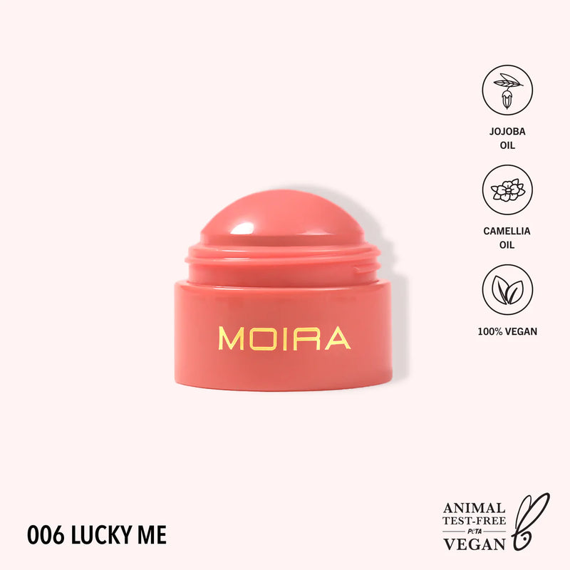 Load image into Gallery viewer, Face- Moira Soft Blush Balm Lucky Me SBB006 (3pc bundle, $3 each)
