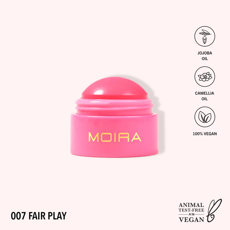 Load image into Gallery viewer, Face- Moira Soft Blush Balm Fairy Play SBB007 (3pc bundle, $3 each)
