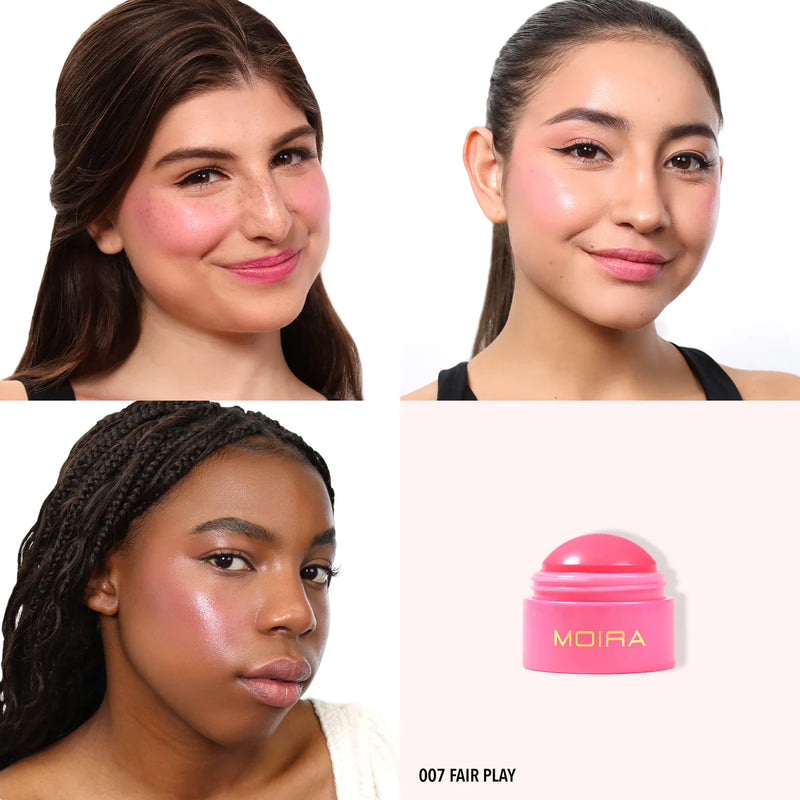 Load image into Gallery viewer, Face- Moira Soft Blush Balm Fairy Play SBB007 (3pc bundle, $3 each)
