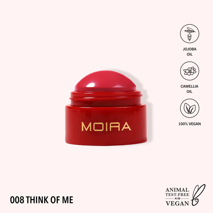 Face- Moira Soft Blush Balm Think Of Me SBB008 (3pc bundle, $3 each)