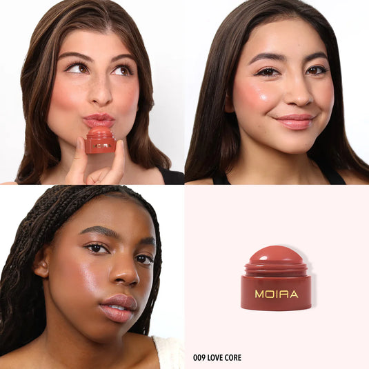 Face- Moira Soft Blush Balm Love Core SBB009 (3pc bundle, $3 each)